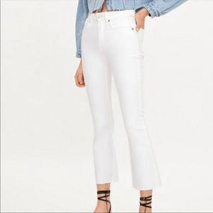 ZARA Mid rise cropped Jeans